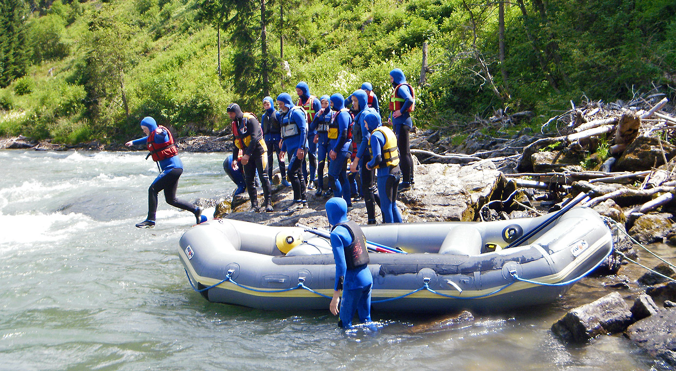 Rafting - Lungau - Alpinschule Firn Sepp